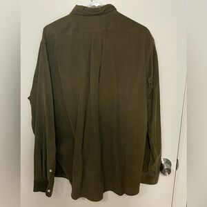 Ralph Lauren Dark Green Button-Down Shirt